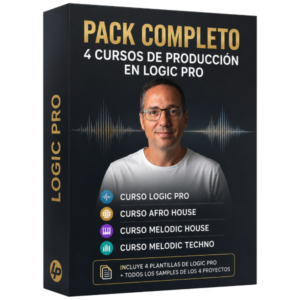 Pack Completo 4 Cursos Producción Logic Pro